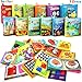 Price comparison product image My First Soft Book,TEYTOY Nontoxic Fabric Baby Cloth Activity Crinkle Soft Books for Infants Boys and Girls Early Educational Toys Baby Shower Gift(12pcs)