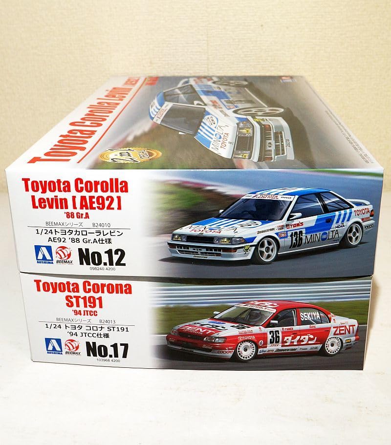 Amazon.co.jp: アオシマ BEEMAX 1/24 No.12 カローラ レビン AE92 88