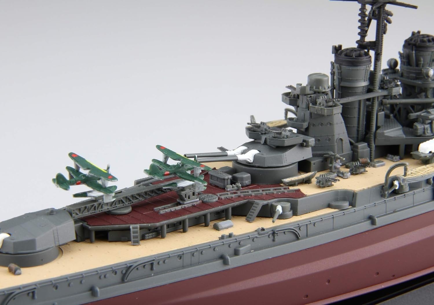 Fujimi Model 1/700 Ship Next Series No.7 Japanese Navy Battleship Kongo Color-Coded pre-Plastic Model Ship NX7