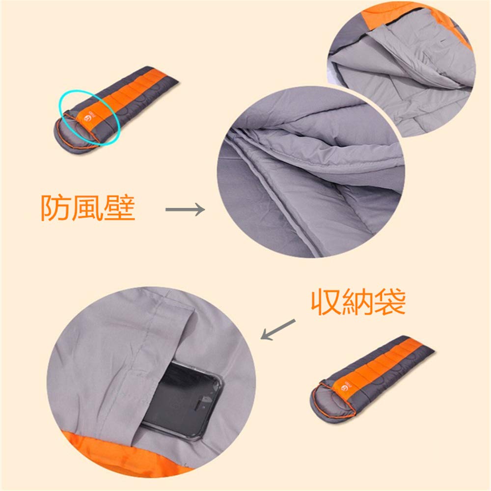 2個セット❤️寝袋　ブラウン　軽量　丸洗い　オールシーズン　防水　封筒型 Amazon.co.jp: 寝袋 夏用 冬用 【超軽量・防水】 Cozyone オール