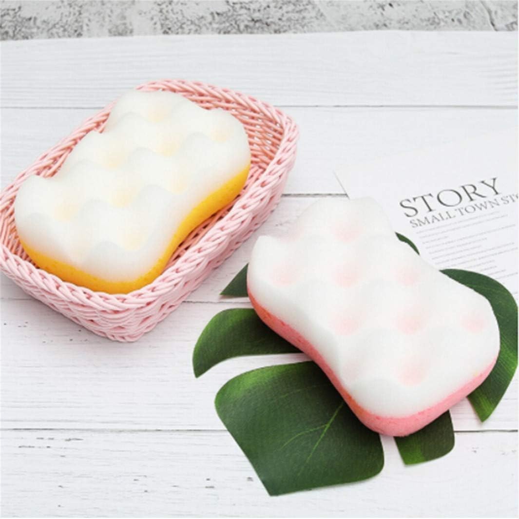 Sponge Bath Rub Towel Bathing Accessories Shower Soft Massage Brush Hands Wash Bathroom Bath Tub Body Scrubber Horniness Sturdy and Cost-Effective Useful and Professional : Beauty & Personal Care