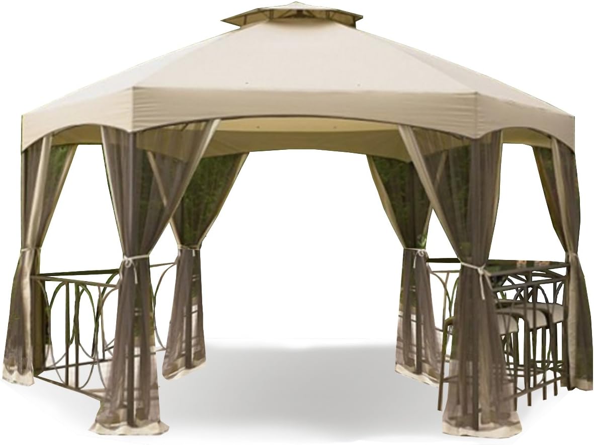 Replacement Canopy Top Cover for The Dutch Harbor Gazebo - RipLock 350
