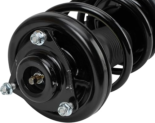 Miniatura 839 de TRQ Kit de suspensión delantera, conjunto de amortiguadores y resortes, barra estabilizadora, enlace estabilizador compatible con Chevrolet