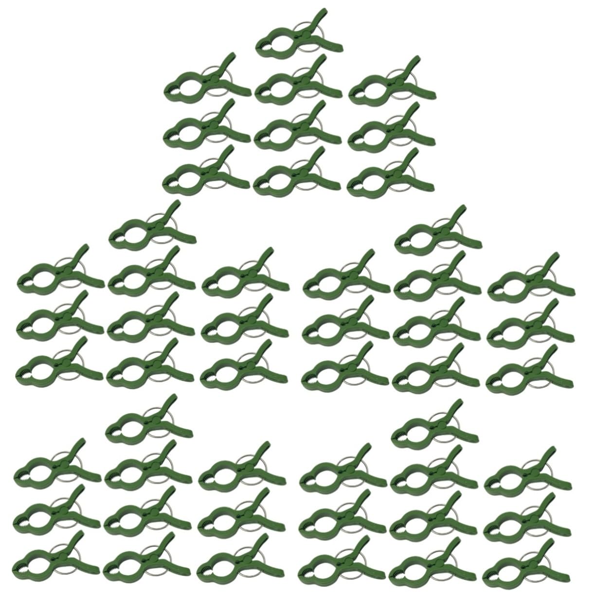 ibasenice 5 Set Clip per Orchidee Clip per Piante Rampicanti Clip per Piante Clip per Steli di Orchidee da Esterno Clip di Supporto per Orchidee Piante Clip per Fiori Fissi per 10 Pezzi*5
