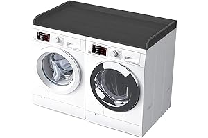 Advanced Washer Dryer Countertop, Perfect for Laundry Room Organization in Rustic Grey
