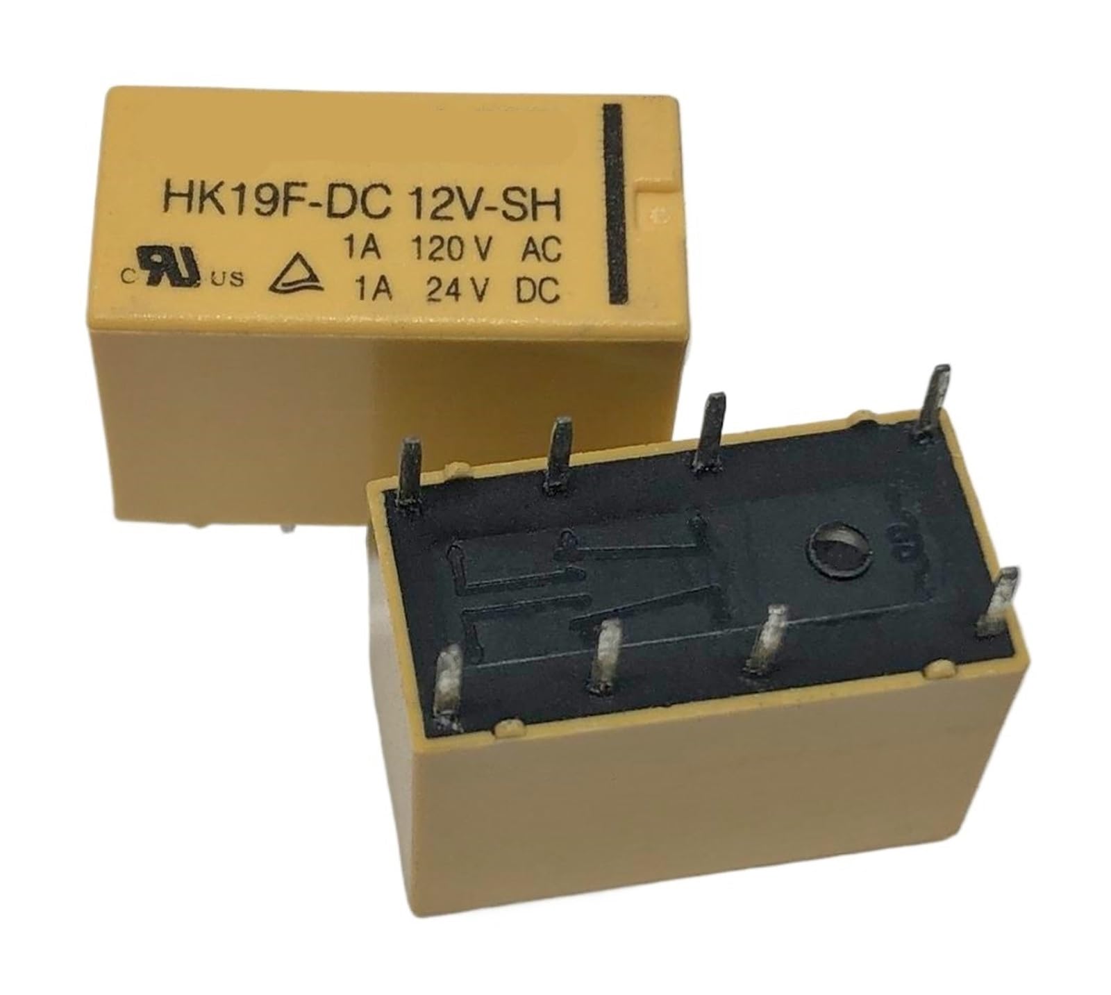 YZWRWRMKTB 1pc HK19F-DC12V-SH Relay 8pins