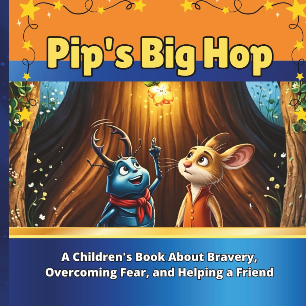 Pip’s Big Hop:: A Children’s Book About Bravery, Overcoming Fear, and Helping a Friend