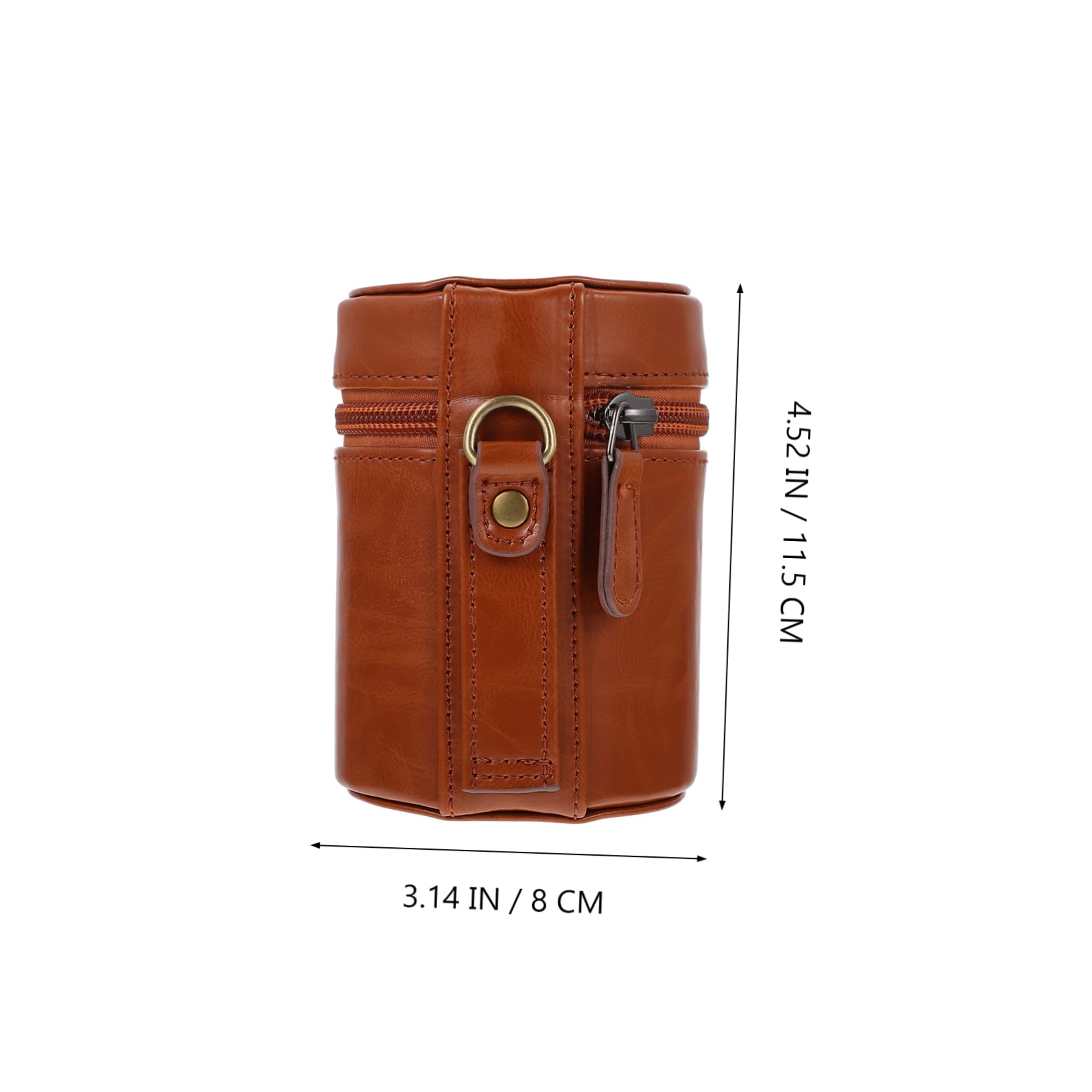 ABOOFAN Estuche Protector para Lentes de Cámara 2 Unidades a Prueba de Golpes para Guardar Lentes de Cámara para Viajes.