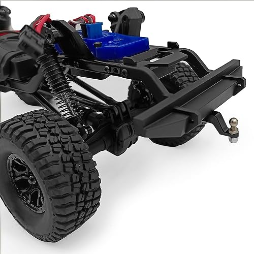 Miniatura 7 de Gancho de enganche de remolque de aluminio para 118 TRX4M Defender RC Crawler Car Upgrade