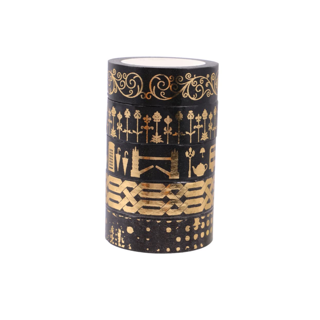 Angoily 3 Sätze Washi Tape Dekoratives Klebeband Für Fotoalben Diy Journals Bastelprojekte Bunte Designs Für Kreative Mädchen Und 5 Rollen * 3