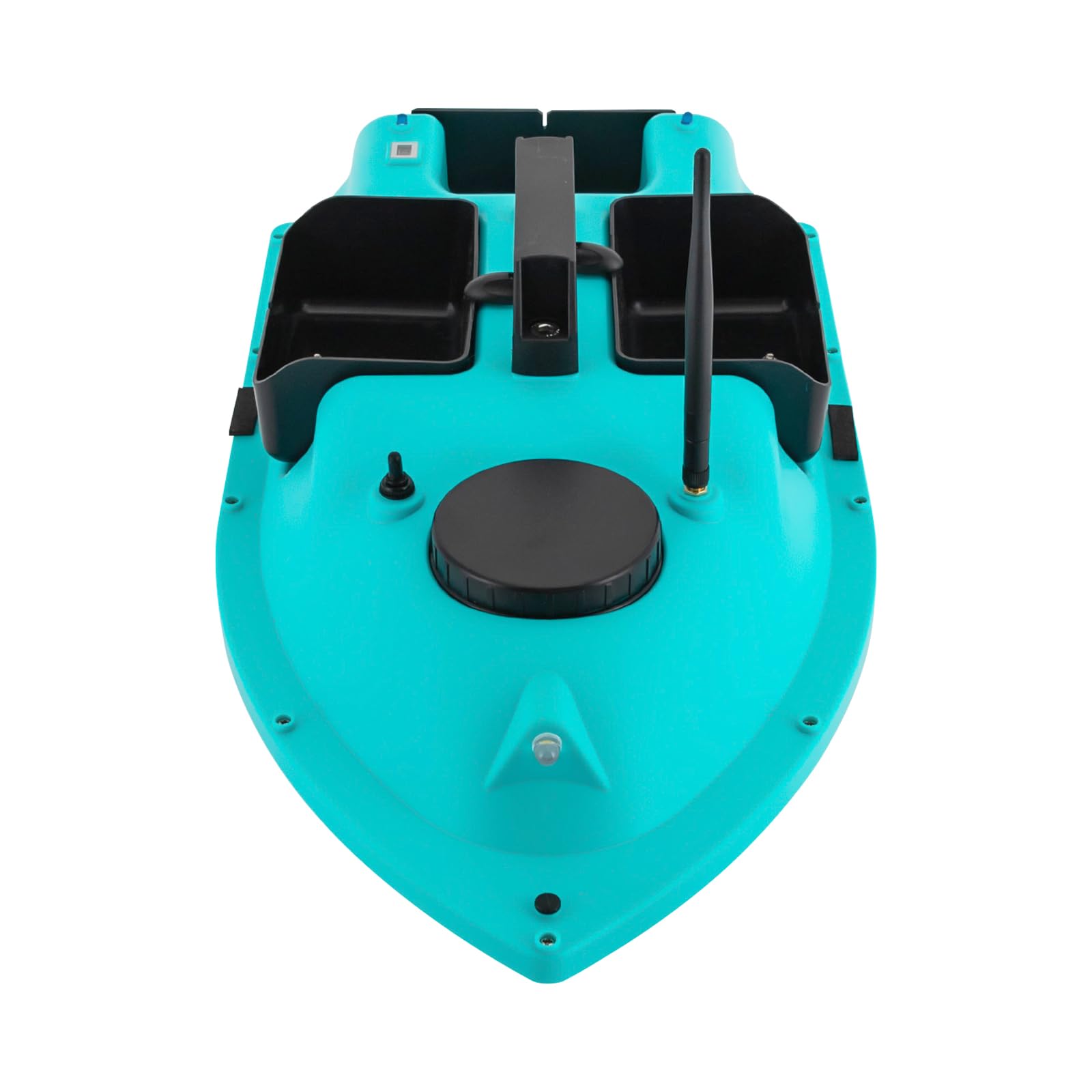 Łódź karmowa, przynęta na ryby, RC - wędkarstwo karpiowe, bezprzewodowe, z pilotem zdalnego sterowania, GPS, 52 W, 600 m
