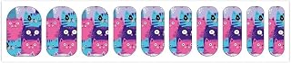 Colorful Cats Funny Kitty Animals Nail Sticker Self-Adhesive Nail Art Supplies for Women Manicure Decor 10PCS
