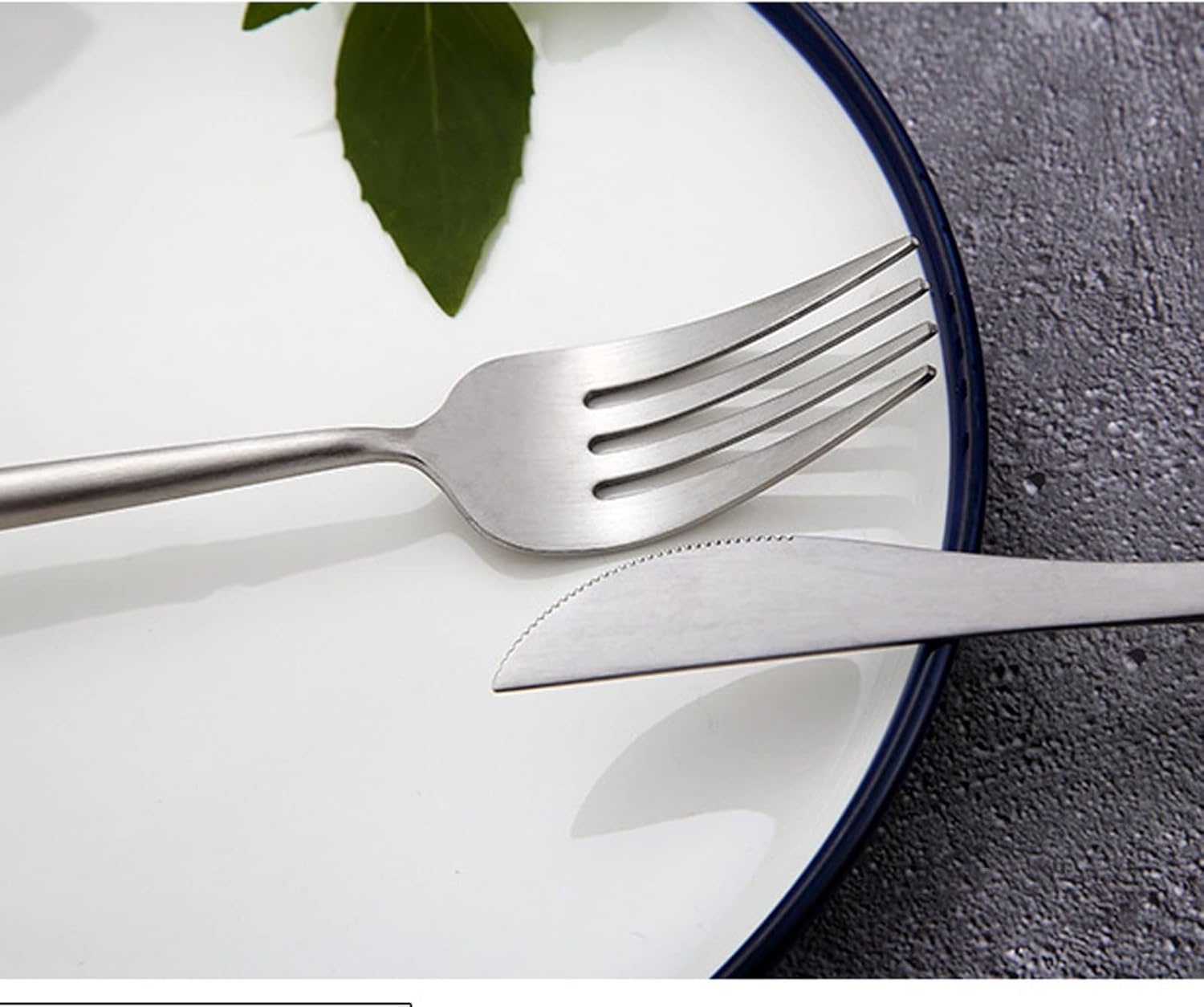 Dinner Forks Frosted Silver Tableware Tableware Fruit Dessert Fork Restaurant Stainless Steel Tableware