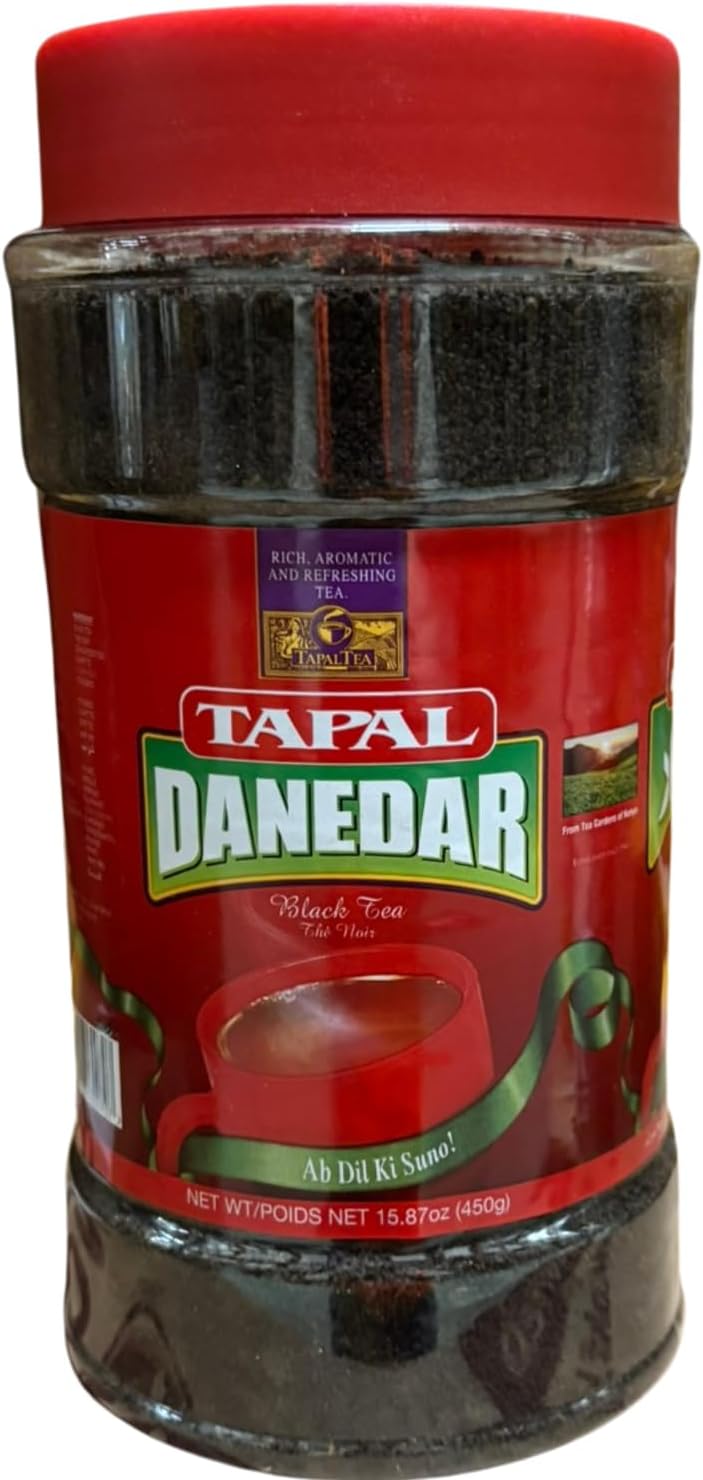TAPAL TEA - Black Tea Danedar Loose Tea Glass - 1 X 450 G