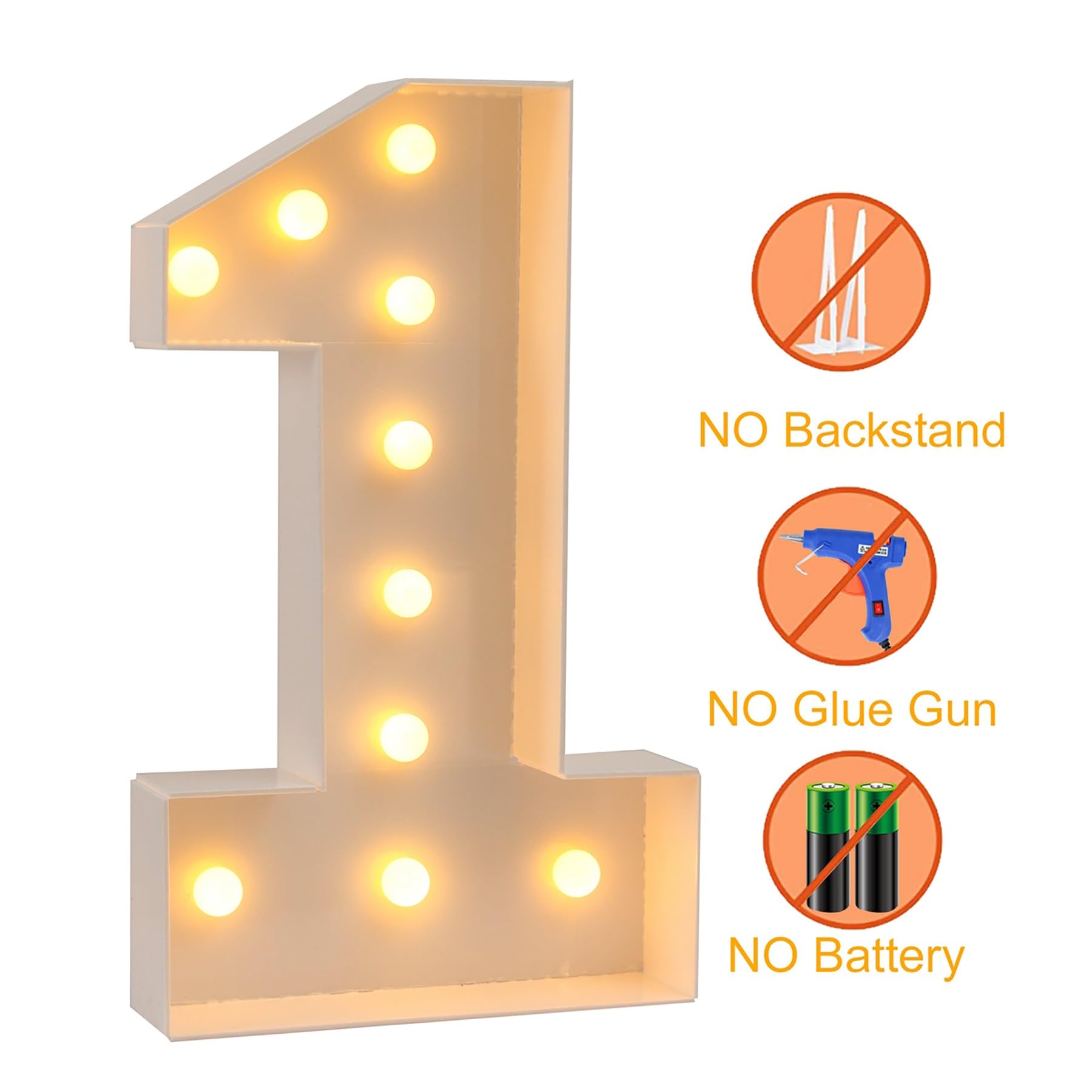 70 Cm Oplichtende Letters LED Bord Marquee Met Verlichting Alfabetlamp Woorden Staande A Z Bruiloft Verjaardagsfeest Bar Wanddecoratie Color Letter M Size 70cm 2512832284