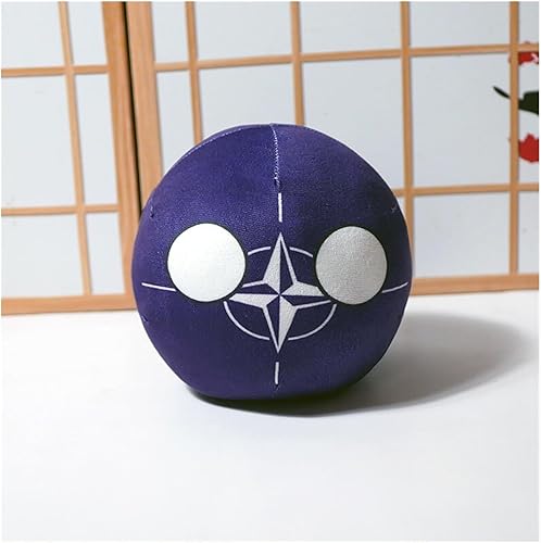 GANGKJDS Polandball Countryballs - Muñeco de peluche Ucrania, España, Hungría, Portugal, Rumanía, Grecia, Austria, México, Polonia, bola colgante de