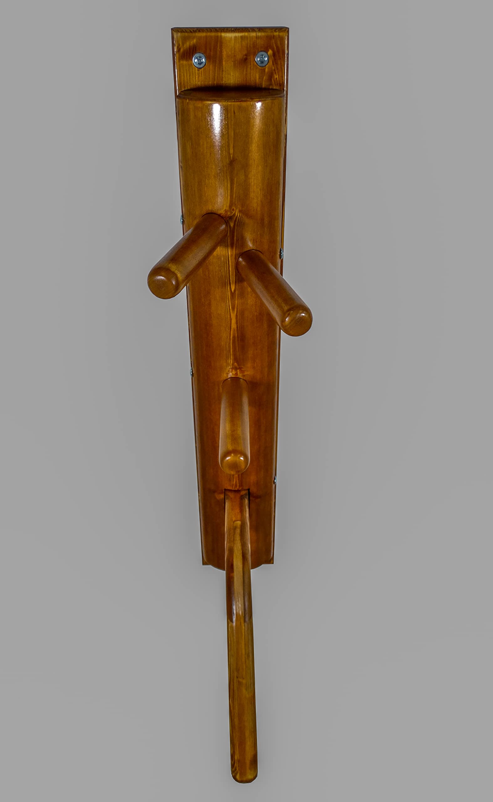 Wing Chun Semicircular Wooden Dummy with Leg