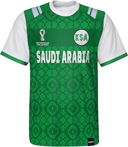 Miniatura 7 de Outerstuff Camiseta clásica de manga corta unisex para jóvenes de la FIFA World Cup Primary