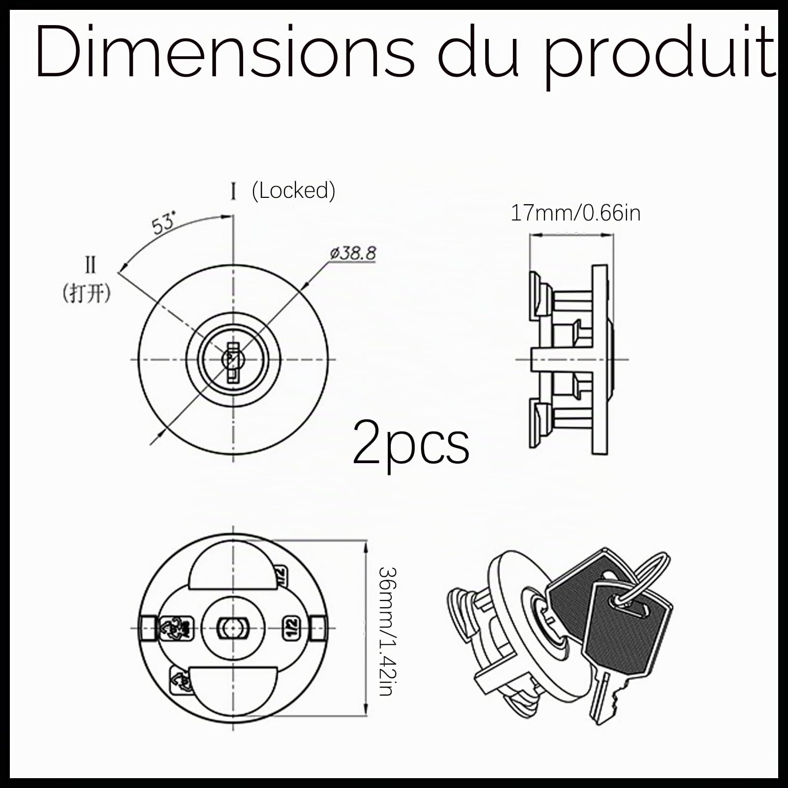 2 Pièces Verrou de Prise,Prise verrouillable,Prise Empêche,Verrou de contact pour prise électrique de sécurité,pour prises Allemagne，empêche Le vol d'électricité et Les Contacts accidentels.