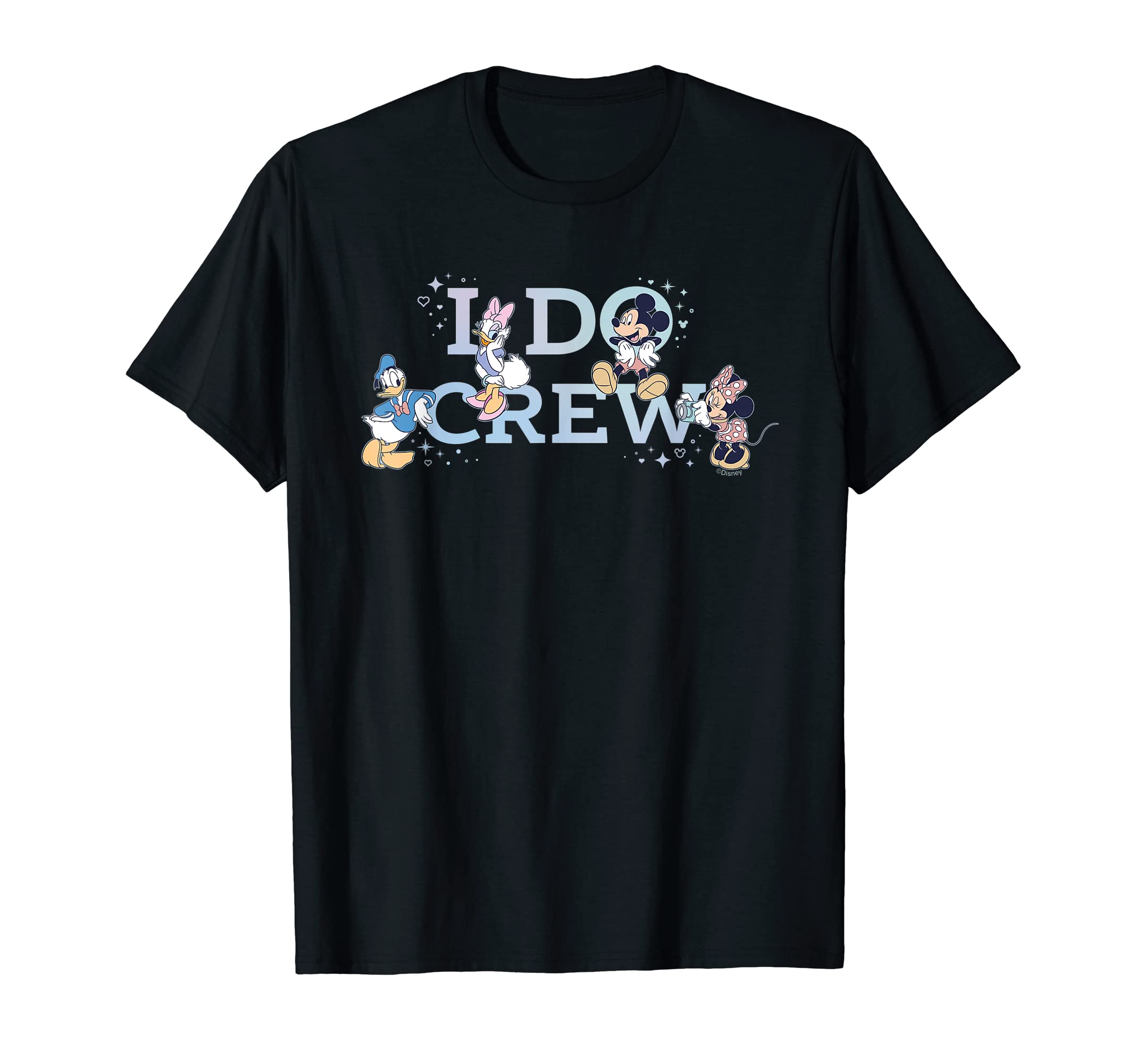 Disney“I Do Crew” Wedding Bridal Shower Bachelorette Party T-ShirtOEKO-TEX STANDARD 100