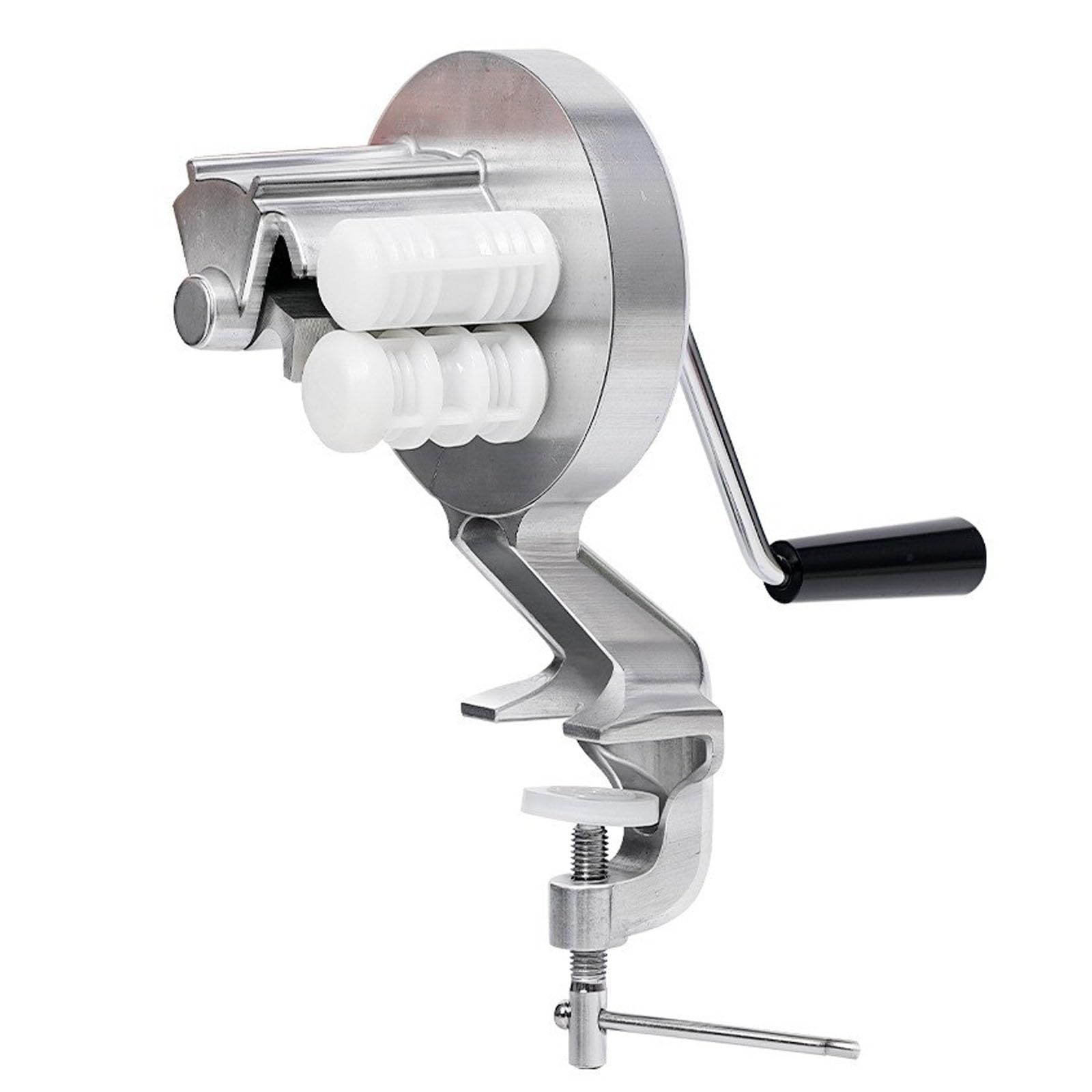 Máquina Manual Para Hacer Pasta, Prensa Para Macarrones Con Manivela Y Mango Desmontable, Abrazadera De Mesa Ajustable, Moldes Dobles Para Pasta Casera, Macarrones Y Fideos