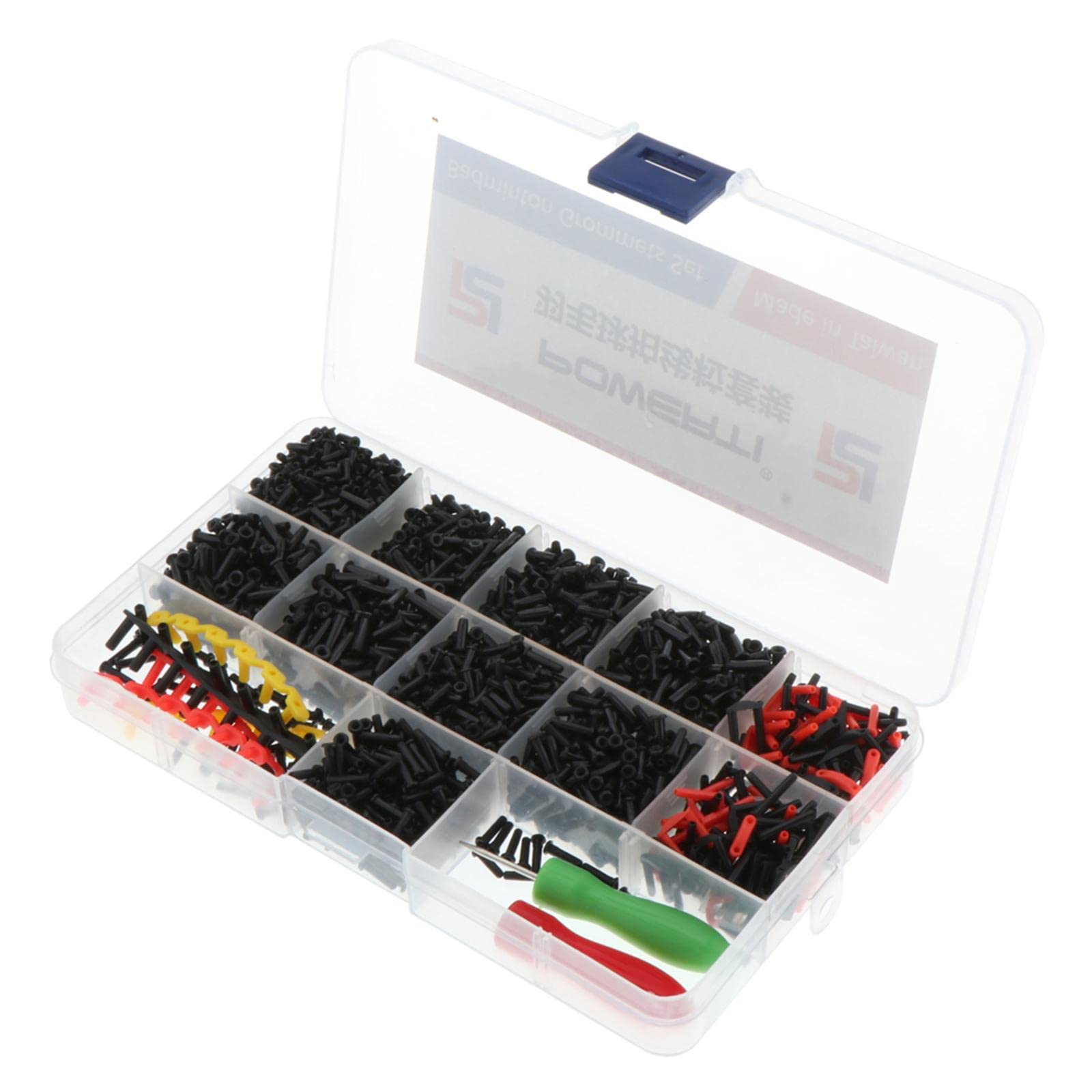 LOOM TREE® Universal Racquet Grommets Eyelets Single Hole Double Holes Maintenance Black| Tennis & Racquet Sports | Badminton-image-21