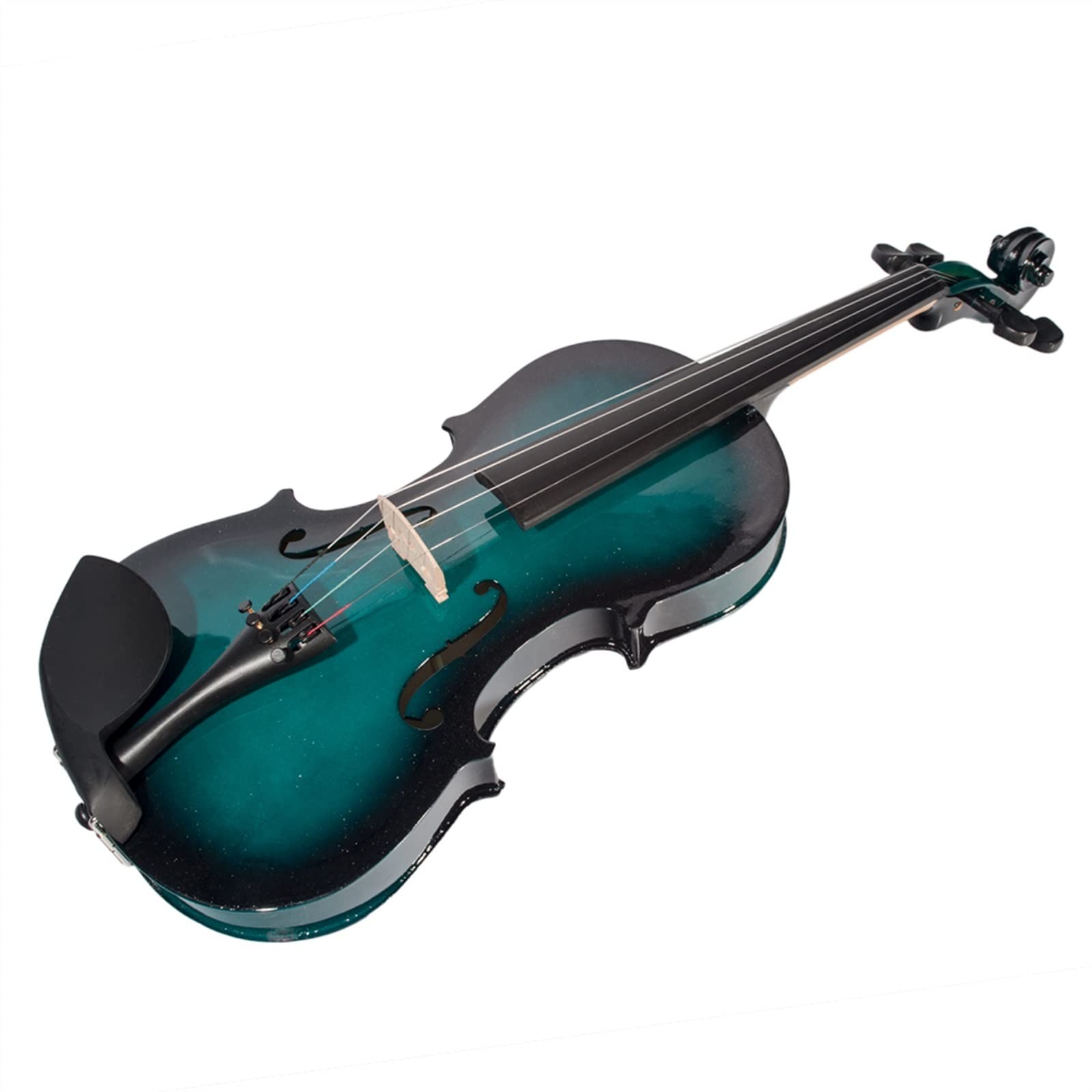 Violini per Studenti Violino Acustico A Colori Sfumati 4/4 Strumento Musicale Per Violino Con Set Di Accessori Per Arco Professionale Violino
