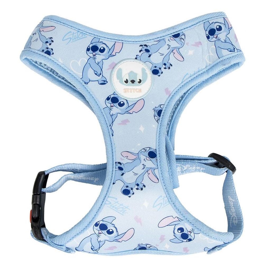 Cerdá - Harness for dogs M/L Stitch T4M:M/L (2800001485)