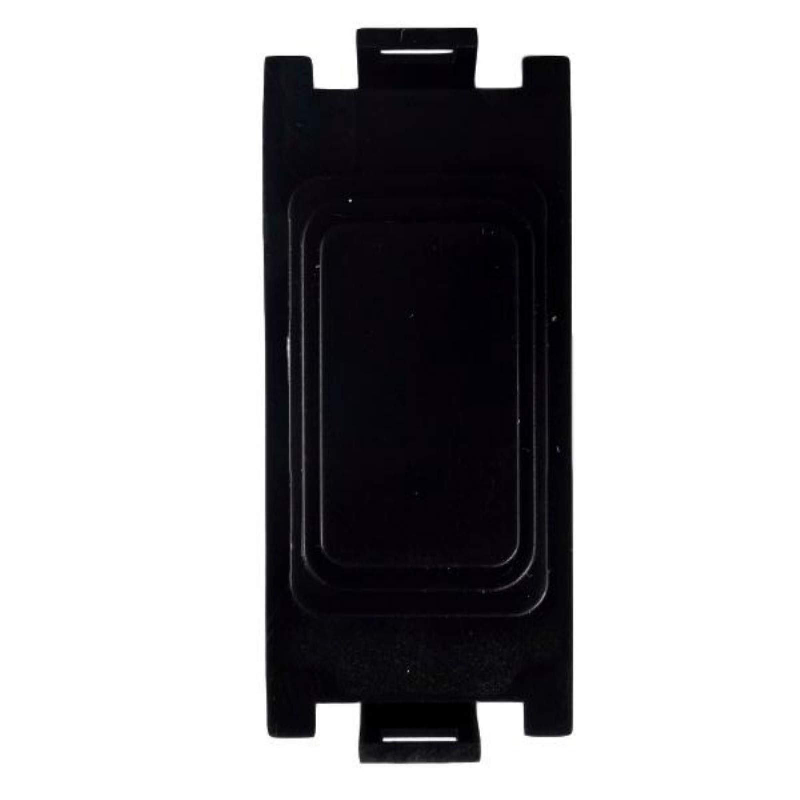 Deta G3544BK Grid Blank Insert Module (Black)