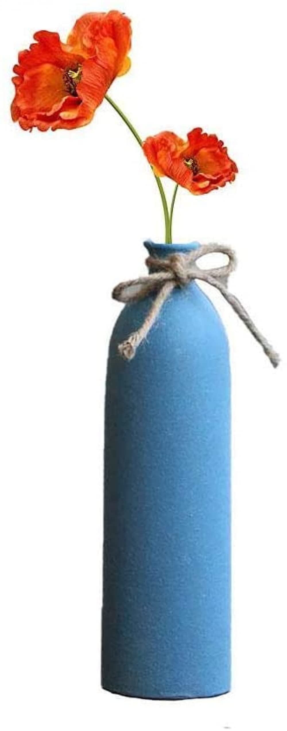 Ceramic Vases for Home Decor, Unique Flower Vase, Tall Decorative Tabletop VaseA