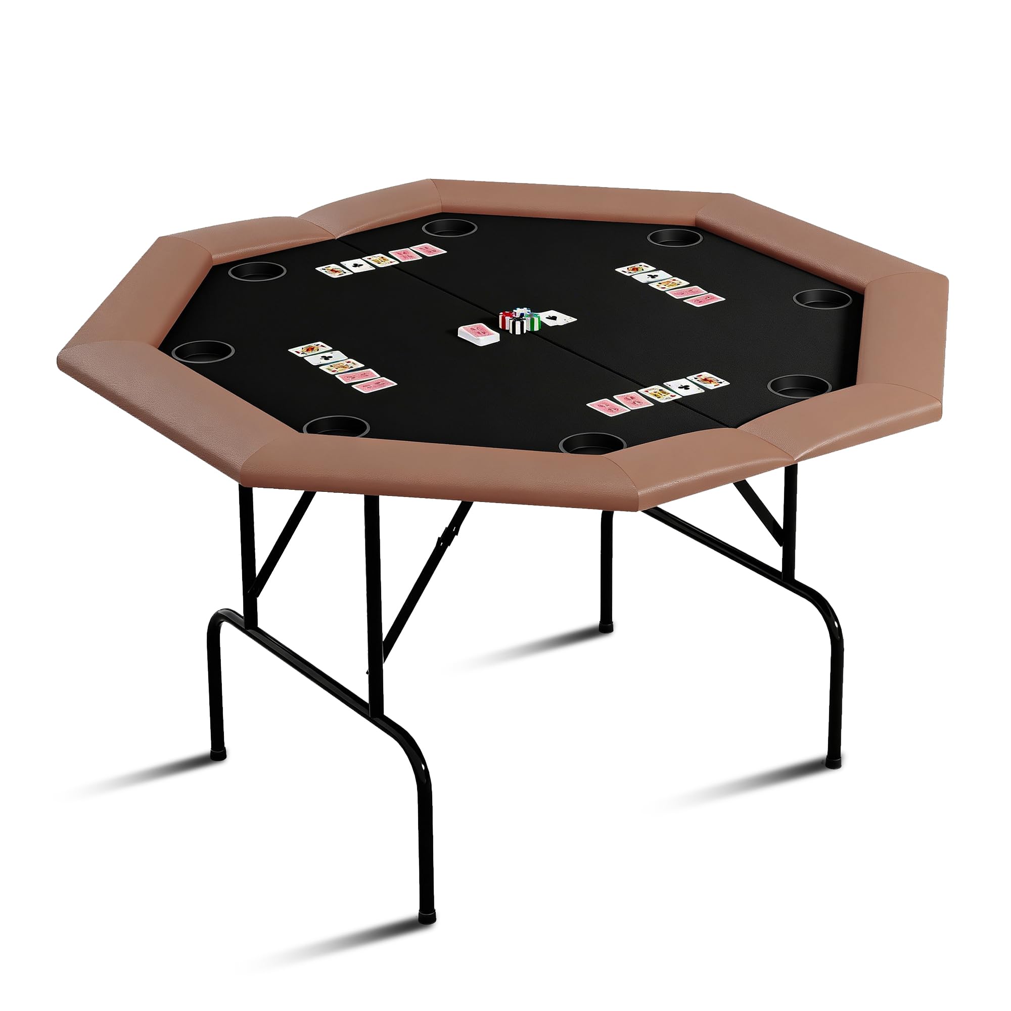 Table de poker octogonale professionnelle sur mesure du Texas, table de poker pliable sur mesure - Chine Octagon Poker Table Poker Casino pliable prix
