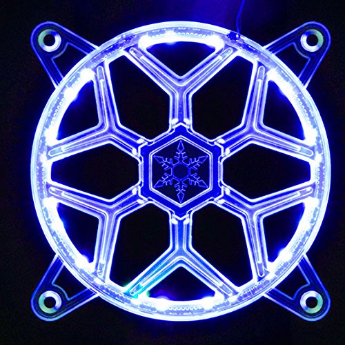 SilverStone SST-FG141 - Parrilla para ventilador de 140mm con tira de 28 LEDs RGB integrada miniatura 5