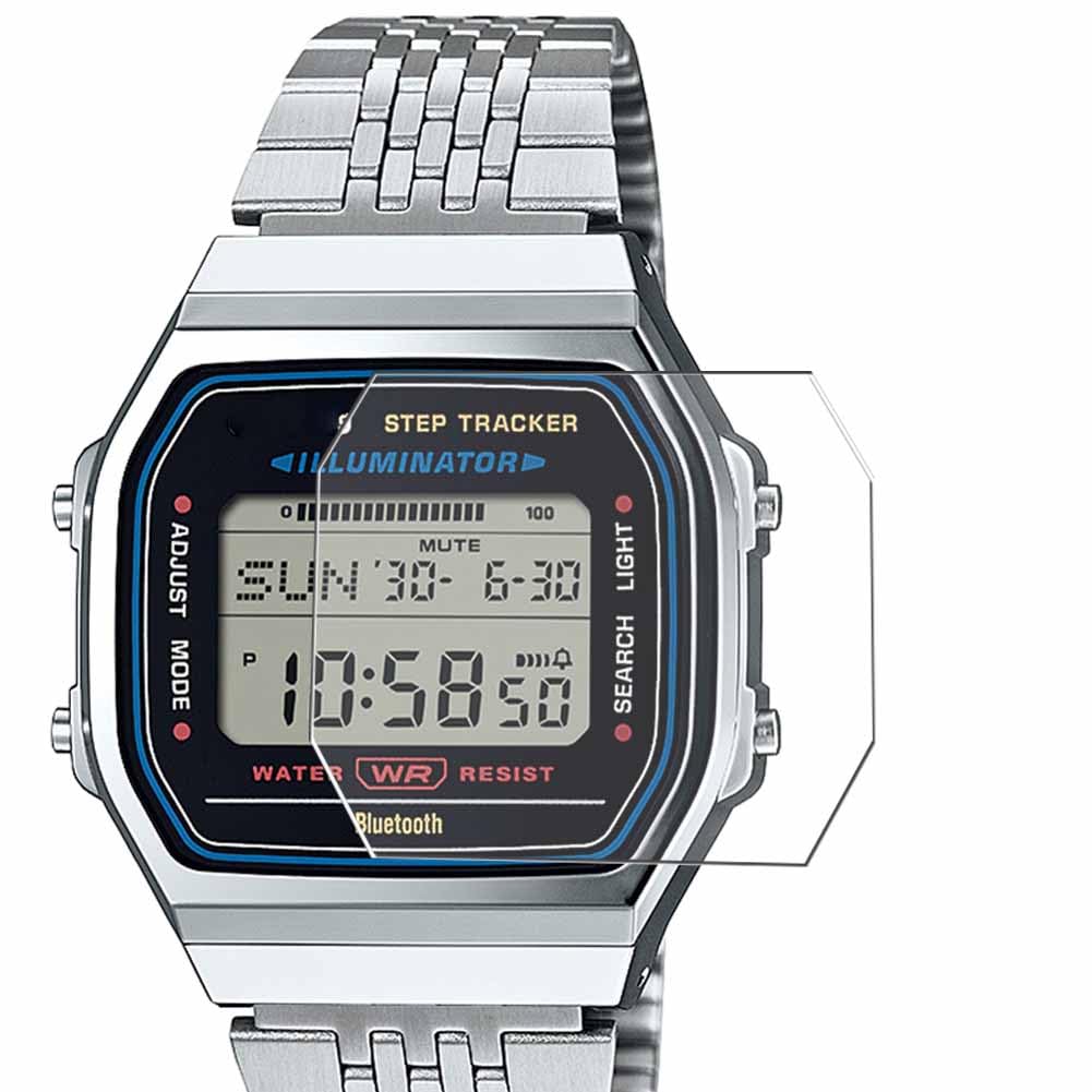 Puccy 3 Pack Screen Protector, compatible with CASIO Collection STANDARD ABL-100 ABL-100WE TPU Film Guard ( Not Tempered Glass Protectors)