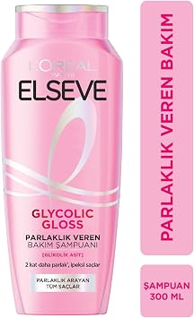 ELSEVE Glycolic Gloss Shine Giving Care Shampoo 300ml
