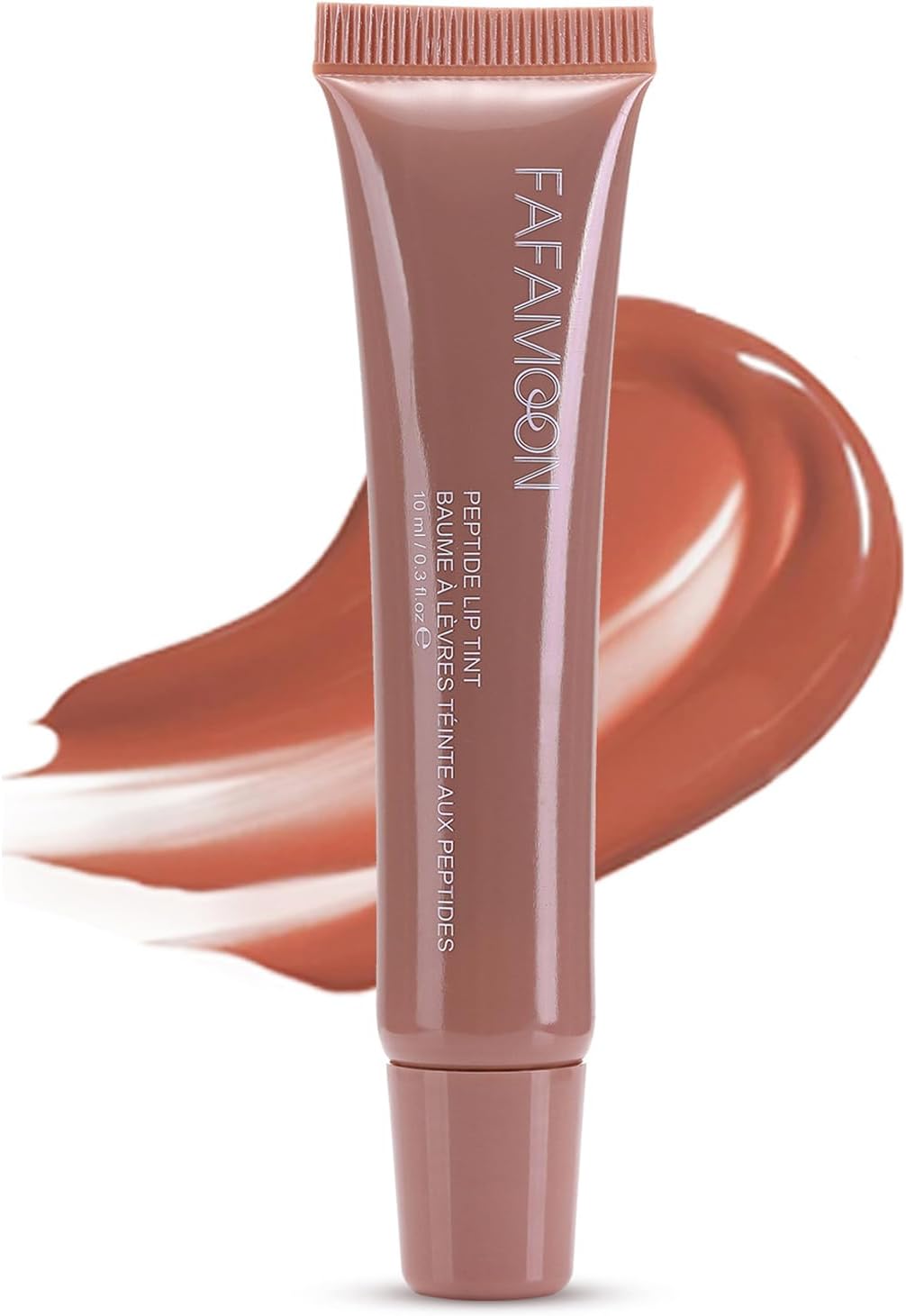 Lip Glowy Balm Plumping Moisturizing Lip Balm for Dry Cracked Lips,Hydrating Lip Mask Lip Butter Balm Nourishing Lip Care Lip Treatment Glossy Finish Non-sticky Tinted Lip Balm (02# Toast)