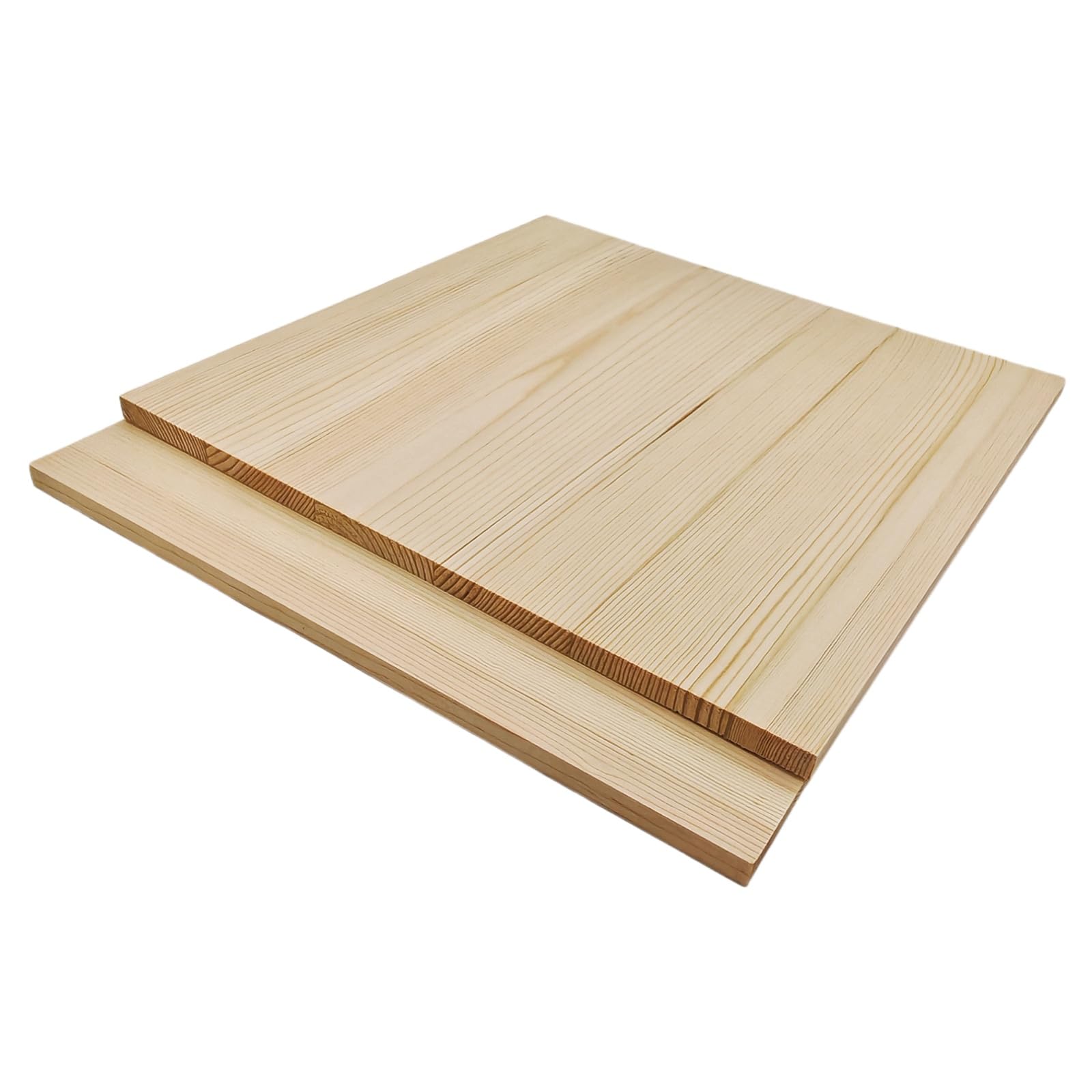2PCS Unfinished Wood Square Blocks for Crafts, 30x30x1cm Blank Wooden Squares Pine Wood Boards for Wood Carving,DIY Coasters,Painting & Burning โ image 1