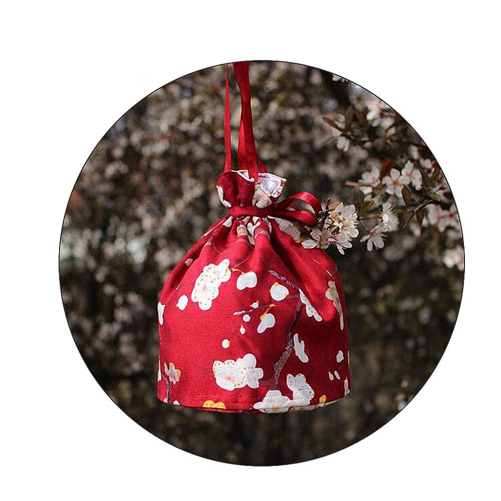 Amazon.co.jp: カゴ巾着 浴衣用バッグ 桜の花 和柄 浴衣 着物 七五三