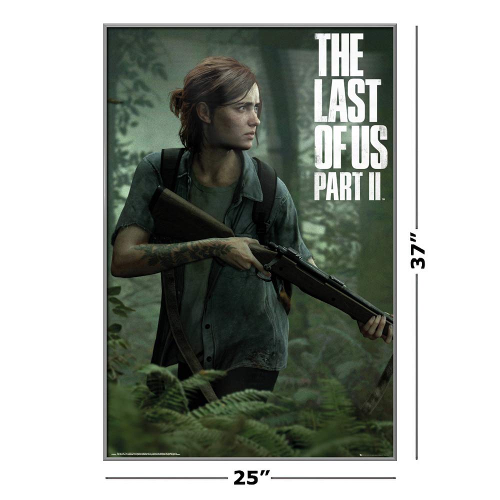 Amazon.co.jp: The Last of Us Part II - Framed Game Poster (Game