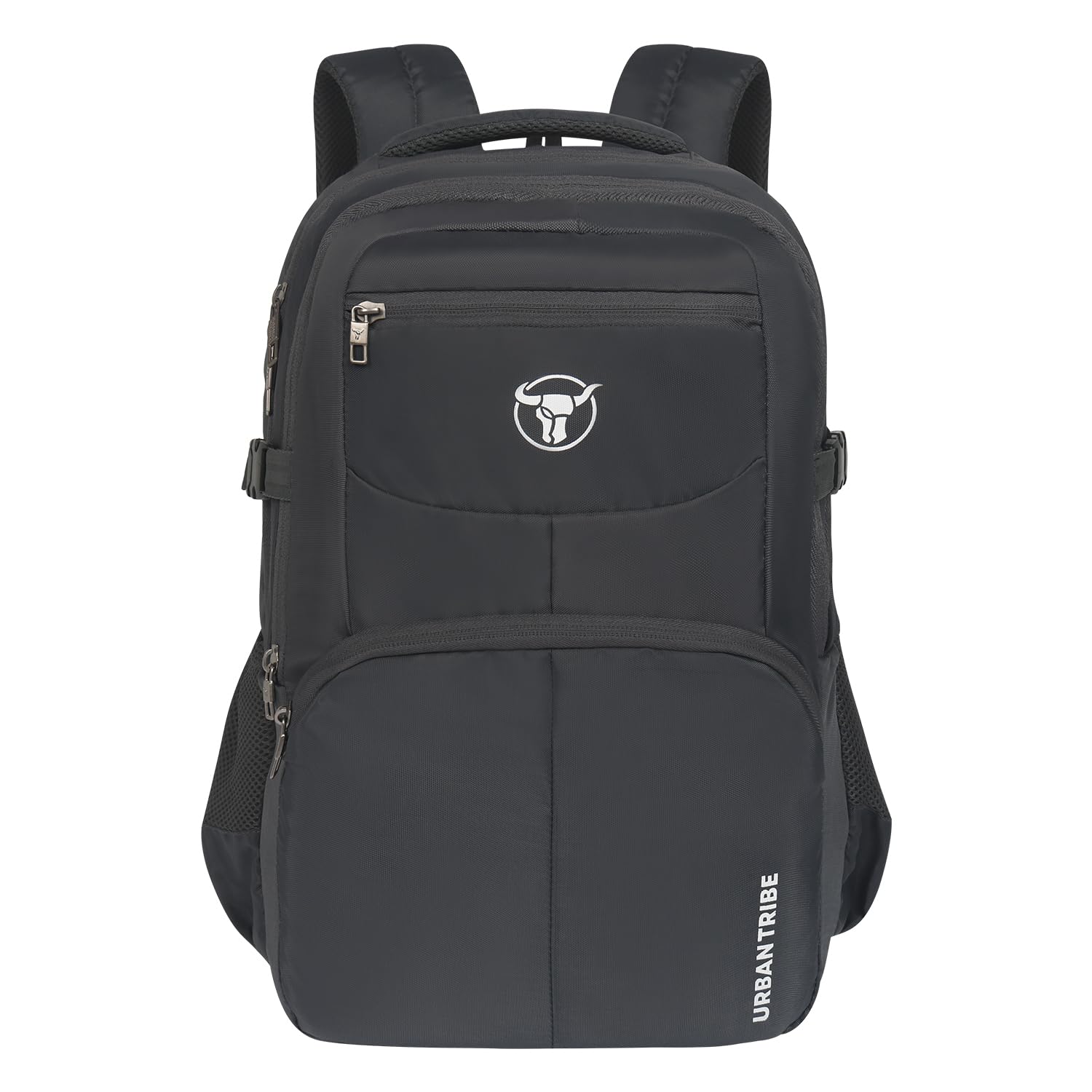 urban tribe Rambler Laptop Backpack Medium Size For Men & Women | Laptop Bag 15.6 Inch | Office Work/Casual/College/Travel Bag | Black, 35L-picture-43