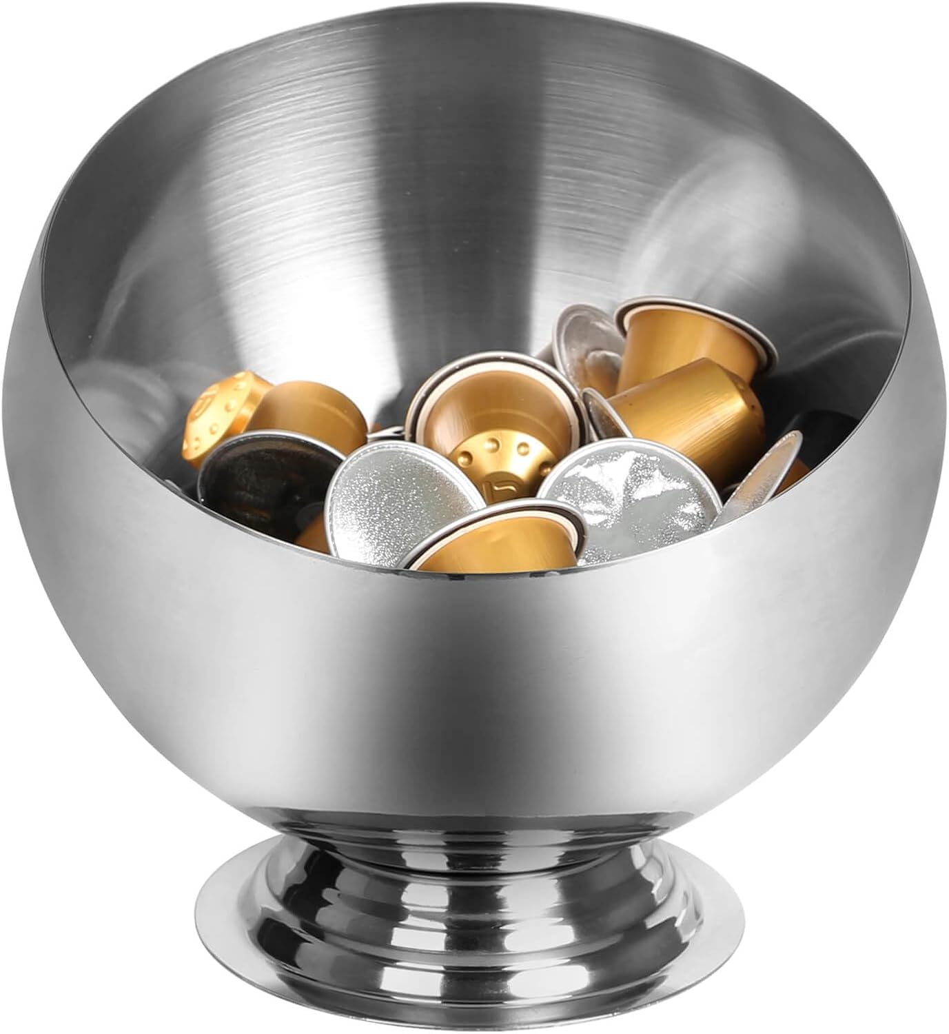 Coffee Pod Holder-Coffee Pod Storage-K Cup Holder-Espresso Pod Holder-Coffee Pod Organizer(SILVER)