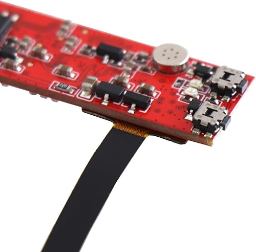 Miniatura 3 de The...Cam Módulo de cámara del poder bajo 3GP de C55-R, resolución roja del módulo 352x288 de la cámara, tiempo de grabación largo