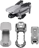 Vista 2 de SeiZed Drone Body Upper Bottom Shell Middle Frame Little Cover Gimbal Mounting Cover Front Case for DJI Mavic Air 2 Drone Parts (Color Middle)