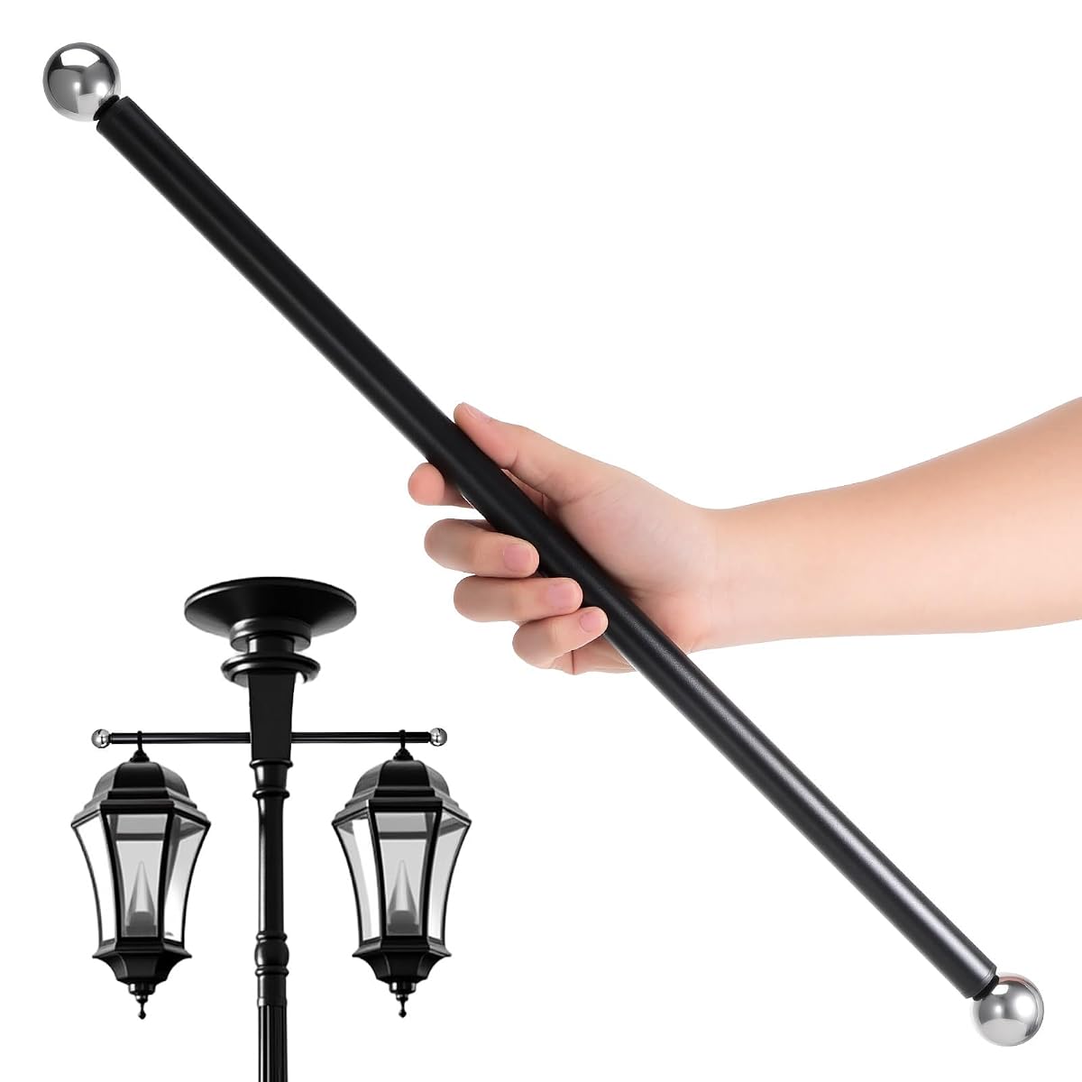 iplusmile Lamp Post Cross Arm Replacement: 22 Cross Arm Ladder Rest Handle with