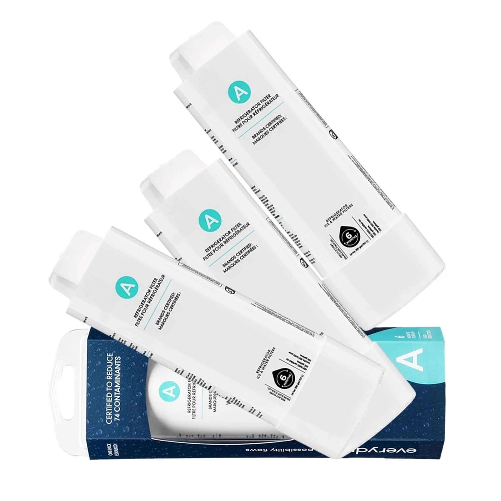 Compatibile Per Whirlpool EDRARXD1 EDRARXD1B Filtro Acqua Frigorifero