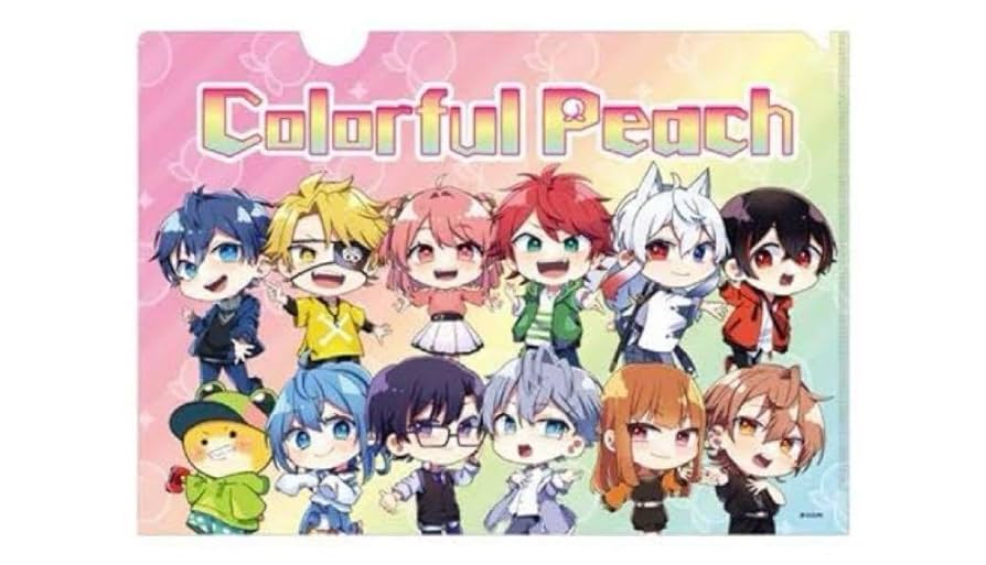 Amazon.co.jp: カラフルピーチ クリアファイル2023 B 全員集合