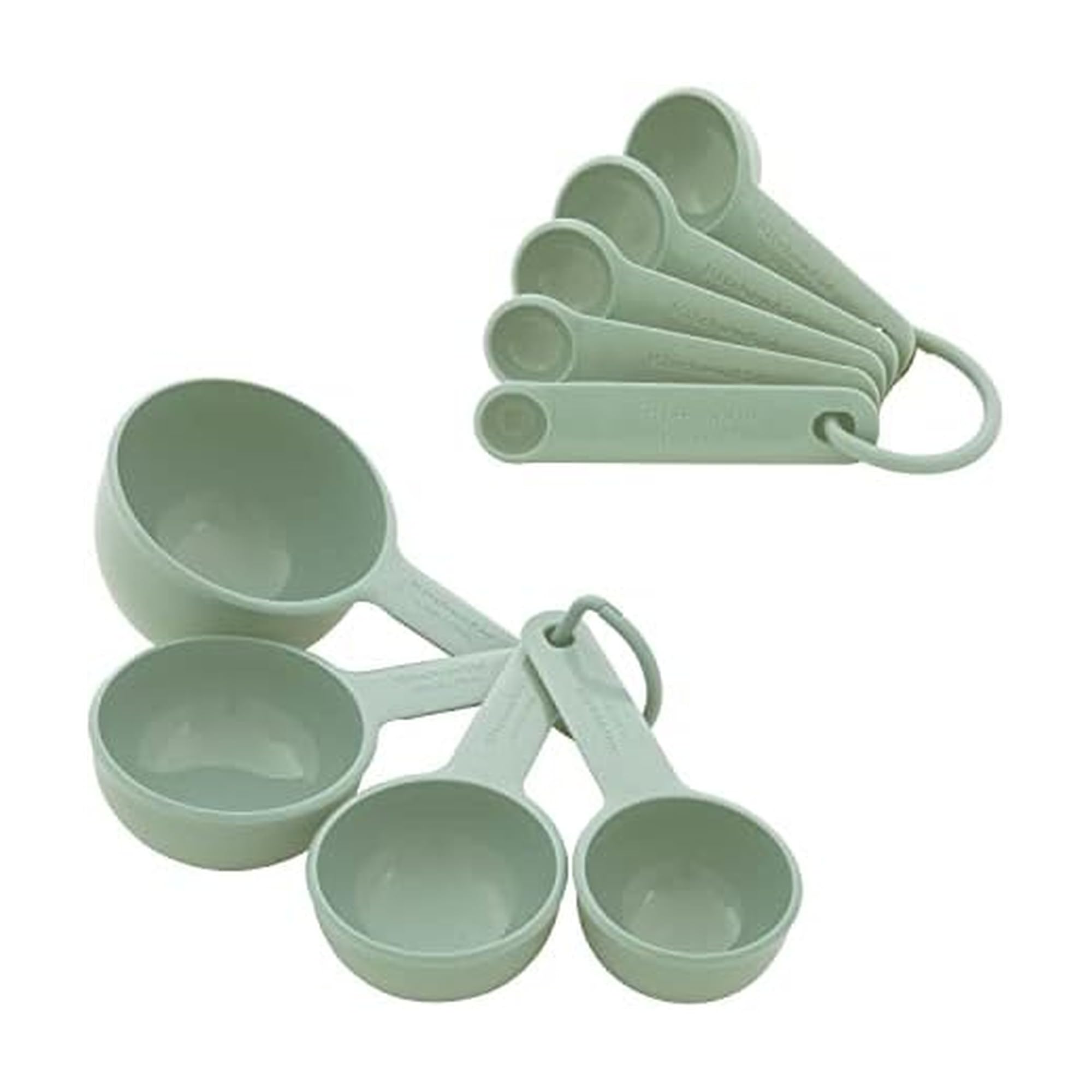 KitchenAidUniversal Measuring Cup and Spoon Set, 9 Piece, Pistachio