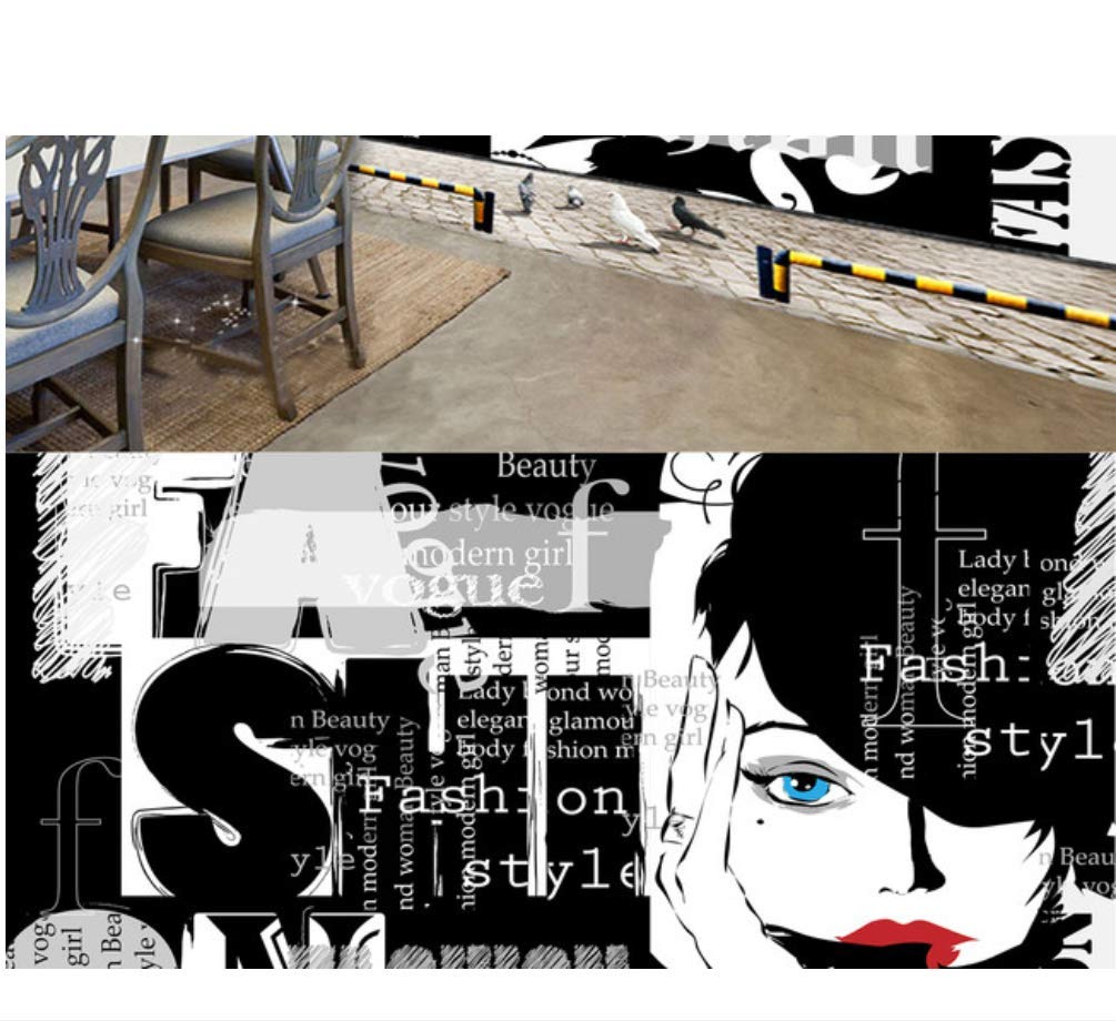 Hyf Wallpaper 3d Wallpaper Fashion Girl Large Mural Wallpaper Customization Backgrounds Wellpaper For Wall 3d Living Room Tv Backdrop Painting 350 250cm Amazon Co Uk Kitchen Home