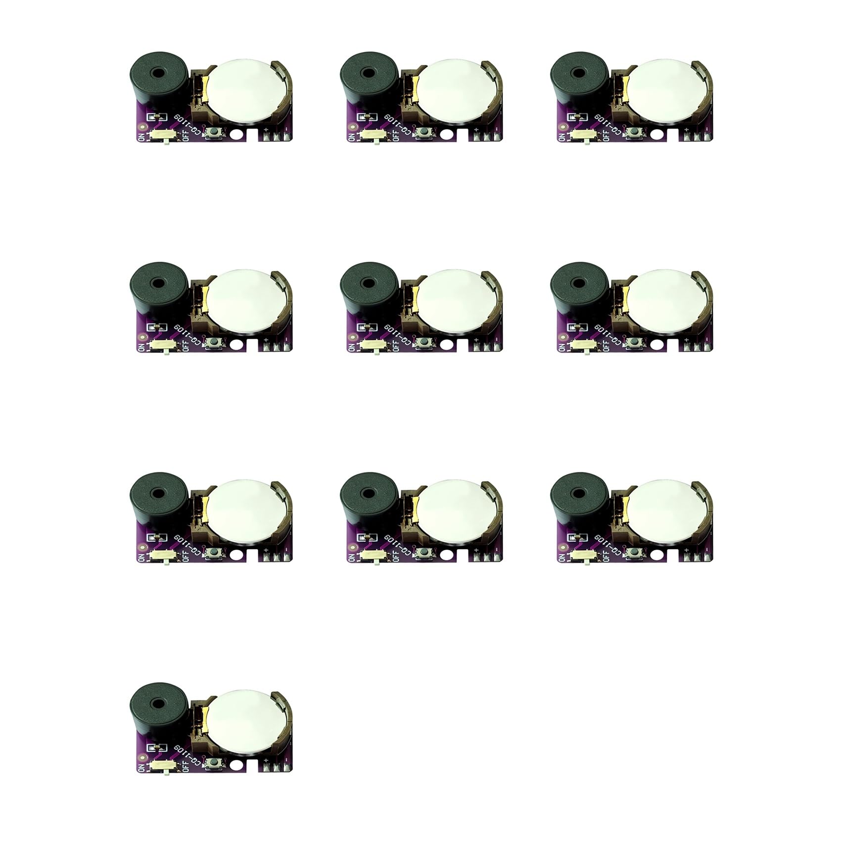 Remingtape 10PCS Cricket Noise Maker Prank Annoying Noise Maker Annoying PCB Beeping Hidden Prank Sounds Intervals Noise