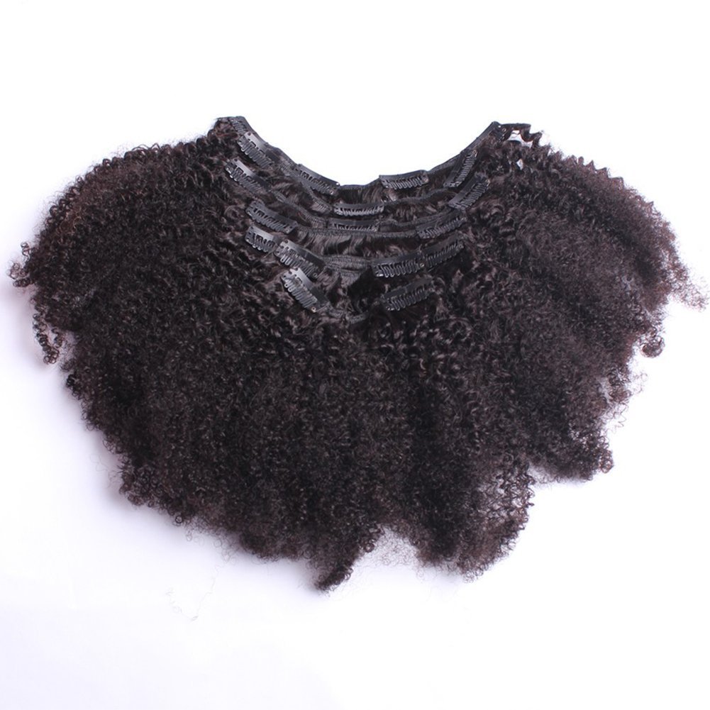 Nicewig Virgin Mongolian Afro Kinky Curly Clip In Hair  display picture 2