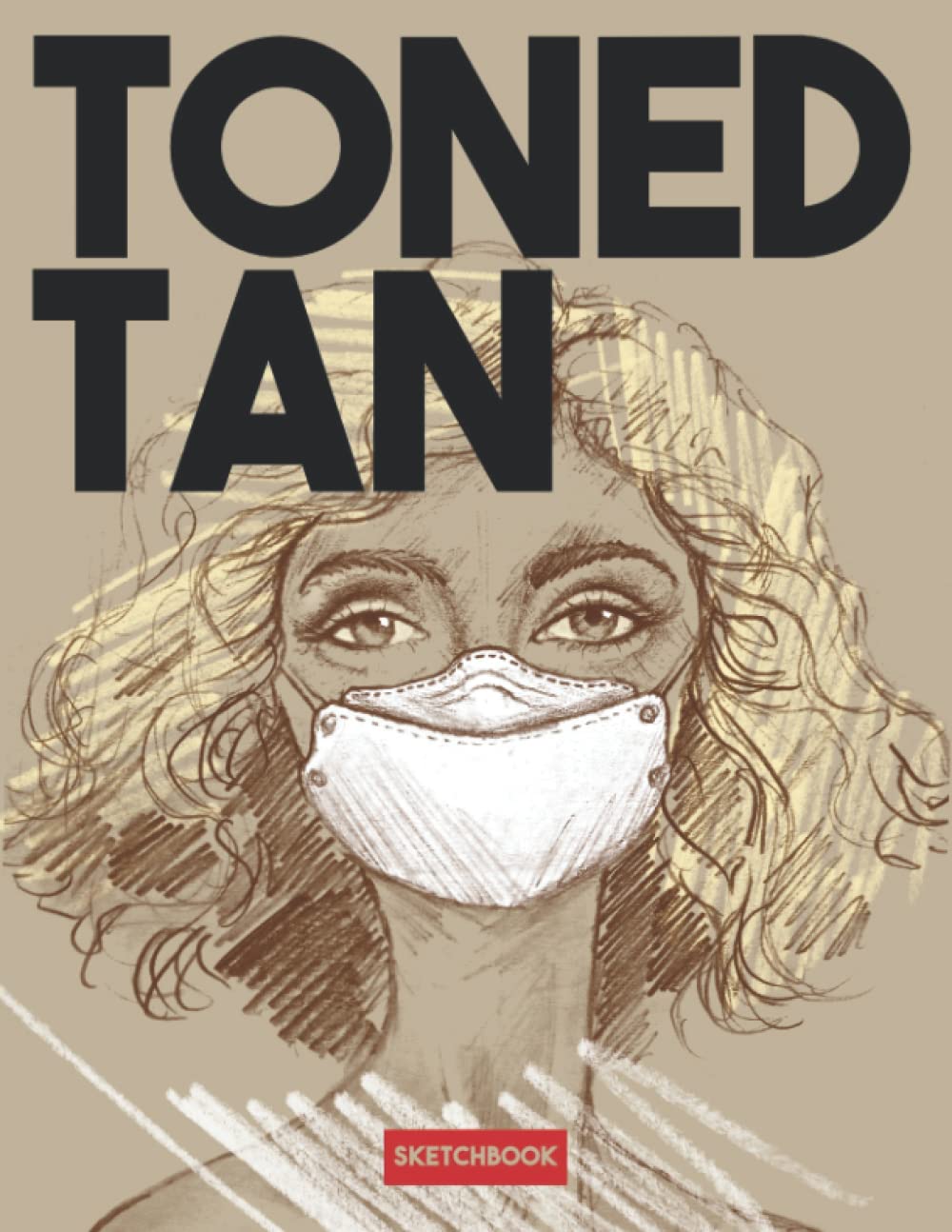 Toned tan Sketchbook: 8.5x11 inches, 3 level of toned tan paper from LIGHT TONED, MEDIUM TONE and FULL TONED TAN, 80 pages, 90gsm paper thick, book bound.